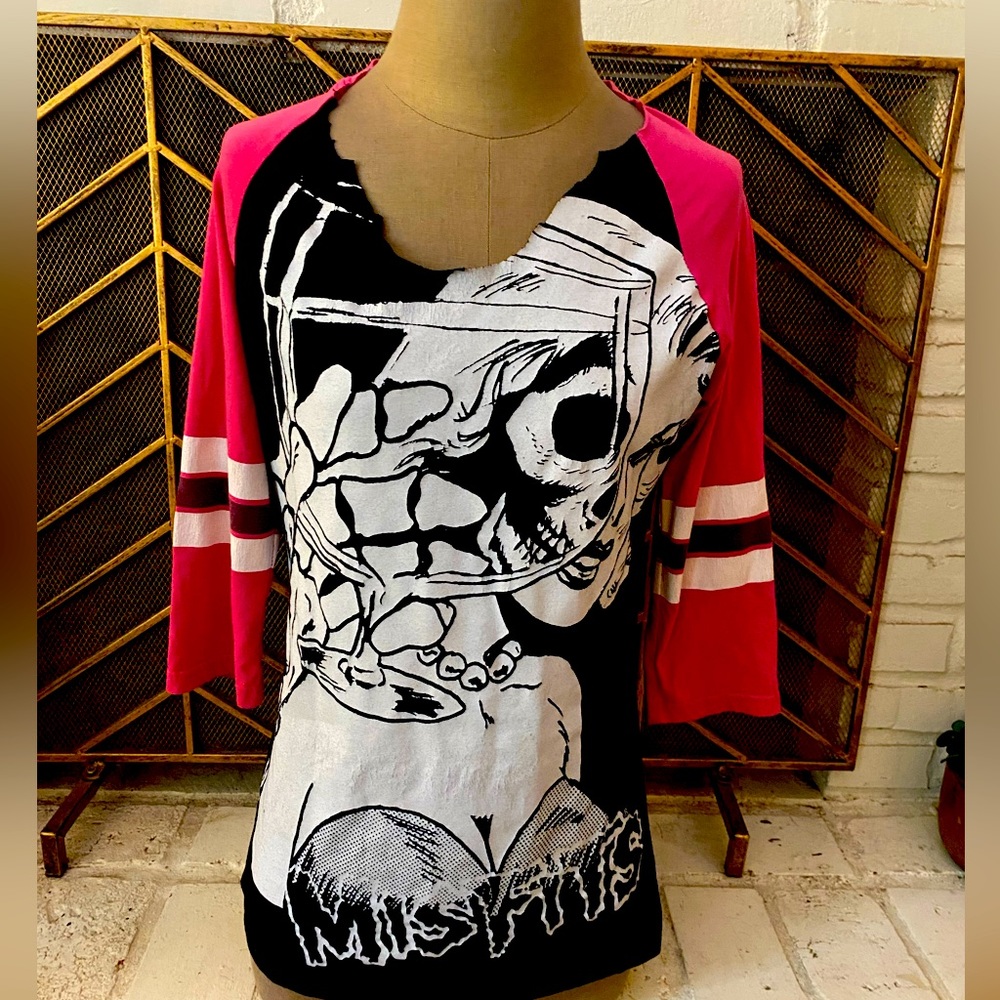 Women’s XL Misfits Ringer Tee
